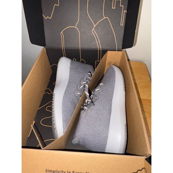 Allbirds Wool Runner-Up Mizzle Sneakers Medium Grey Light Grey Women's W8 Wide - Picture 7 of 14